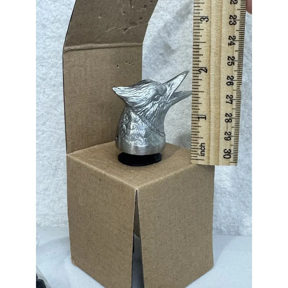 Menagerie Stainless Steel Wine Pourer/Aerator Blue Jay 150 Woodland Collection